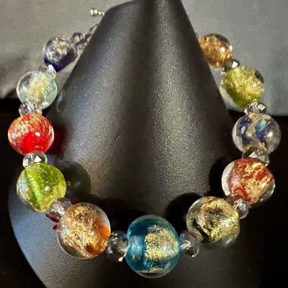 Colorful handmade bracelet - Picture 2 of 2